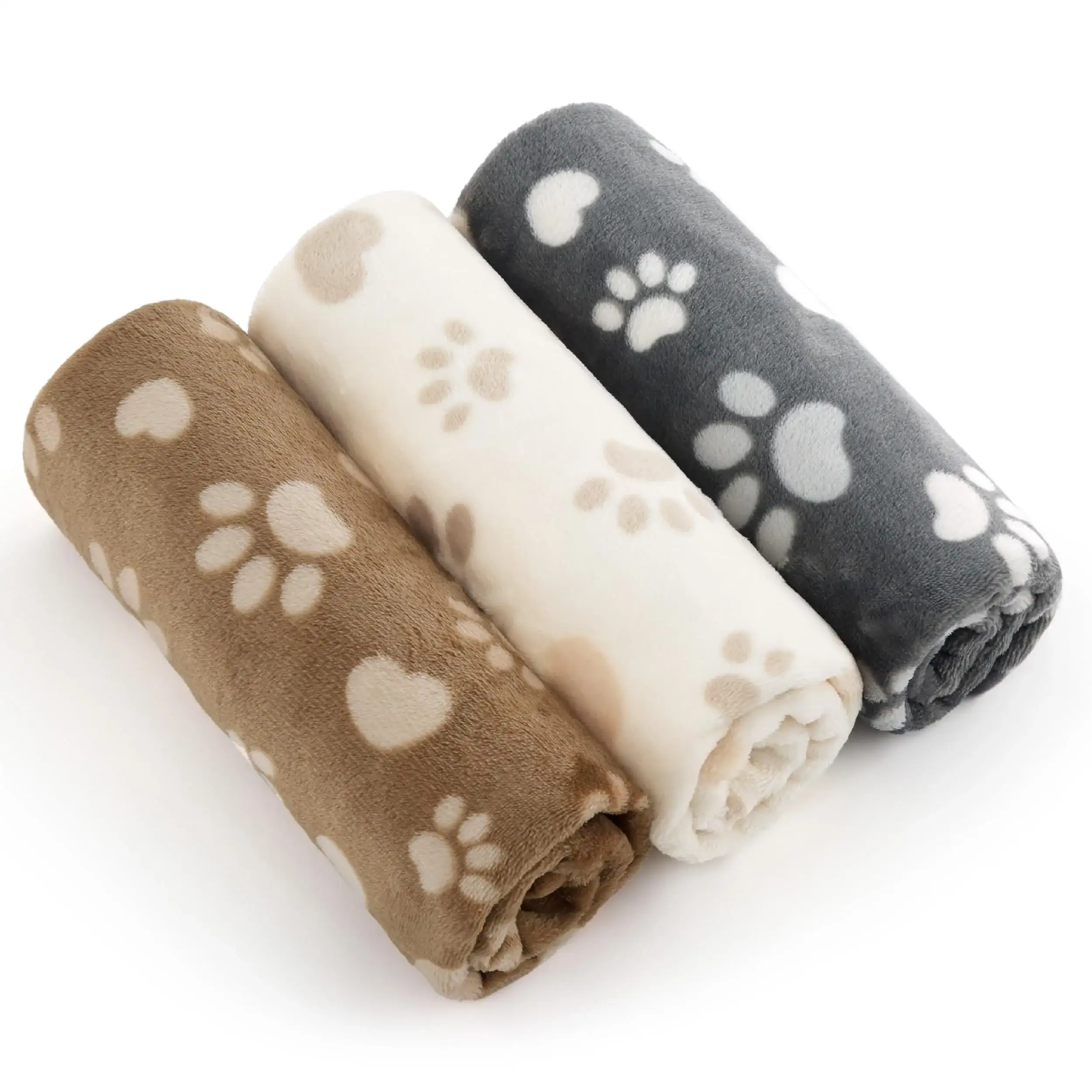 Bedsure fleece dog blanket throw