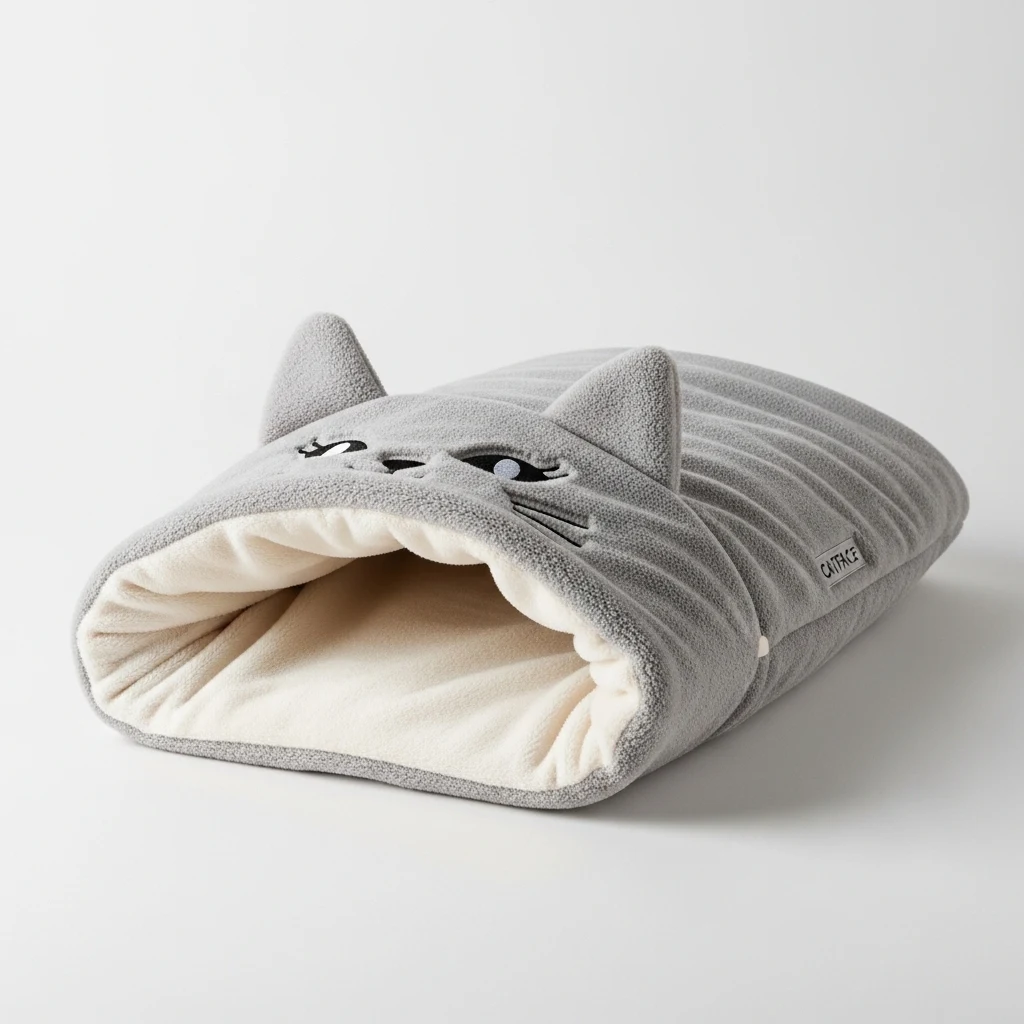 Catface self-warming cat sack