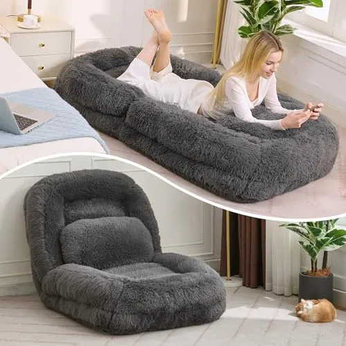 FEANDREA plush dog lounger sofa