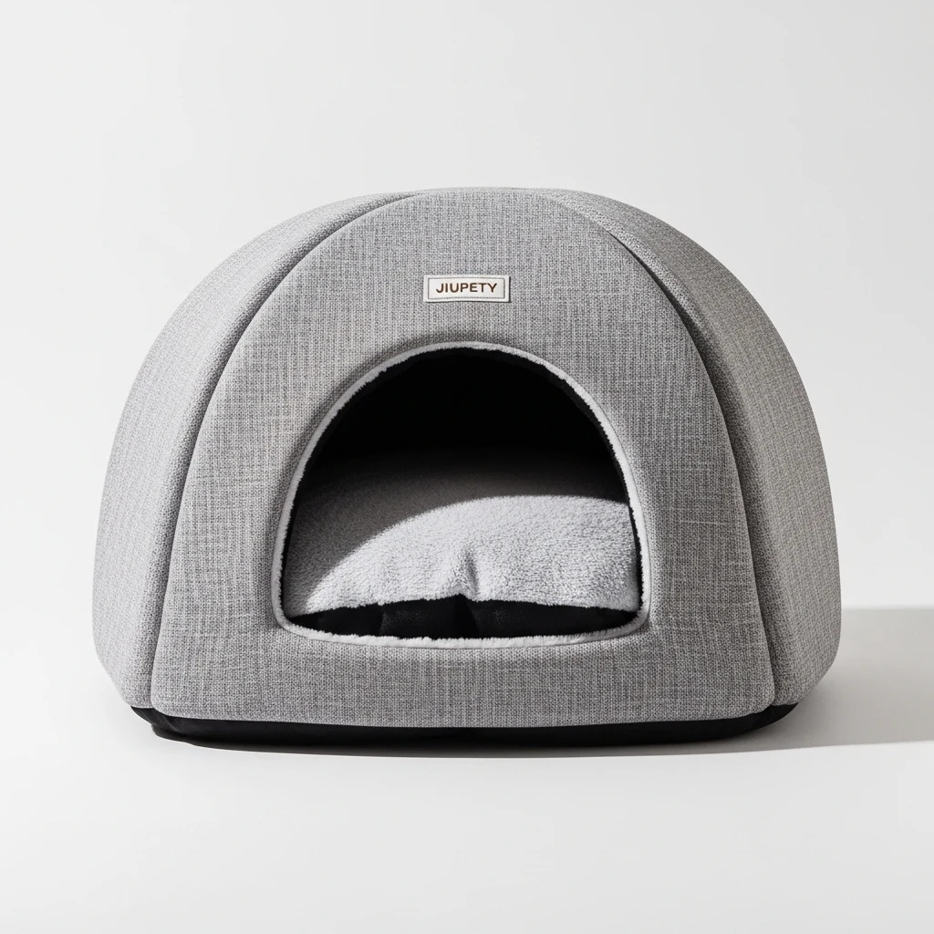 Jiupety igloo dog bed