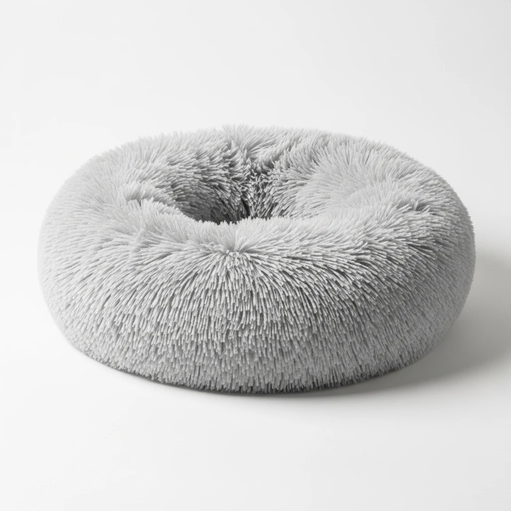 Pawsse fluffy donut pet bed