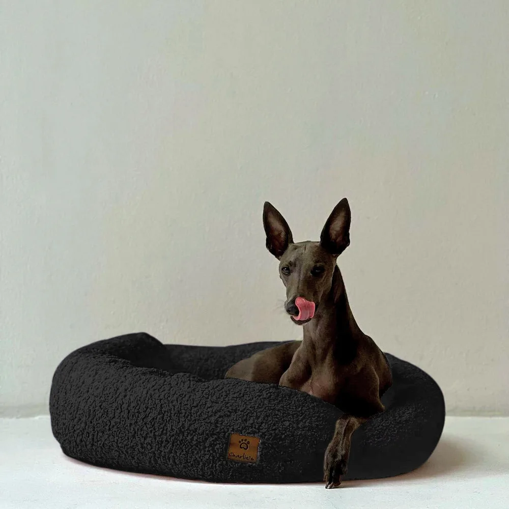 Puppy Bumpers round donut bed