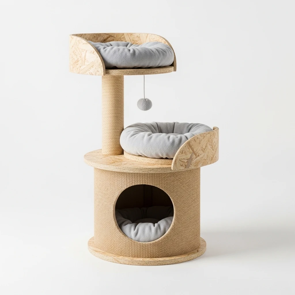 Songmics cat tree condo bed